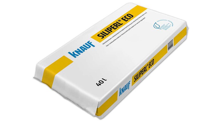 40L Sack mit gelber und blauer Verpackung.